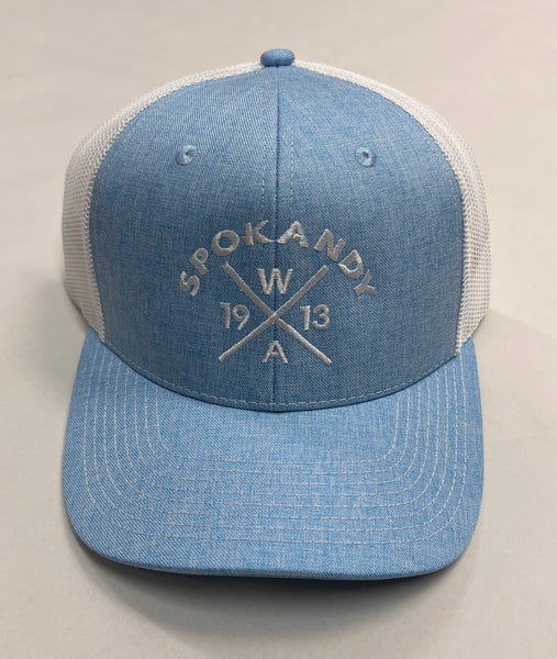 Blue Spokandy Trucker Hat