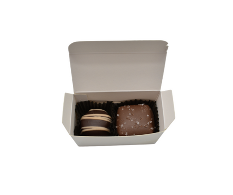 2 pc Chocolate favor box (20 PK)