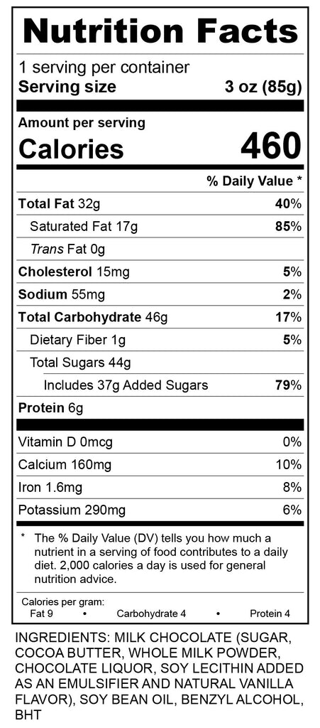 Baby Bigfoot Candy Bar