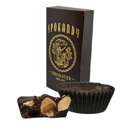 16 oz Peanut Clusters, Dark Chocolate