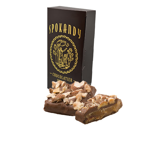 12 oz English Almond Toffee, Milk Chocolate