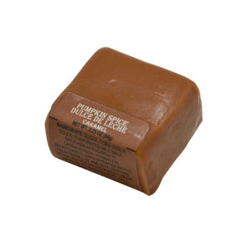 Pumpkin Spice Dulce De Leche Caramel Cube