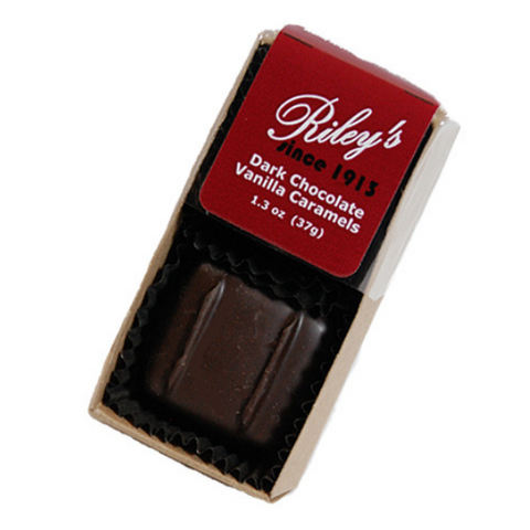 Dark Chocolate Vanilla Caramels