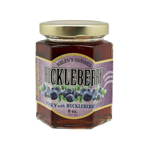 8oz Huckleberry Honey