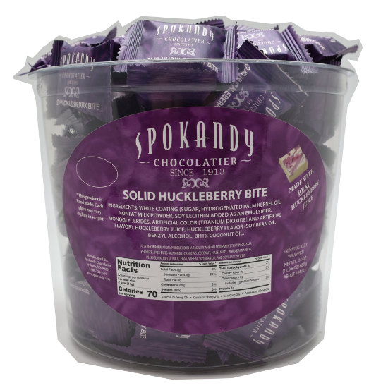 1.5lb Solid Huckleberry Bite Tub