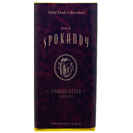 Solid Dark Chocolate Bar