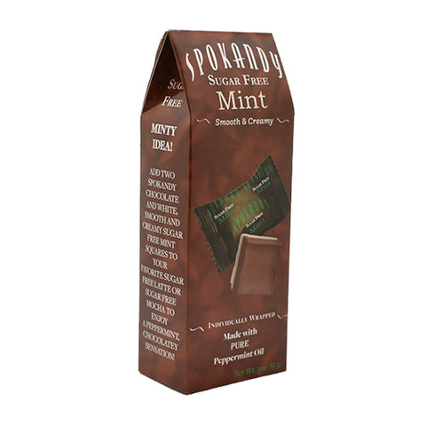 3 oz Sugar Free Chocolate & White Dinner Mint Tote