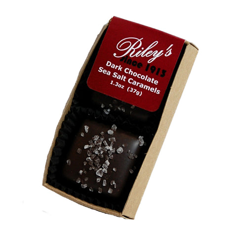 Dark Chocolate Sea Salt Caramels