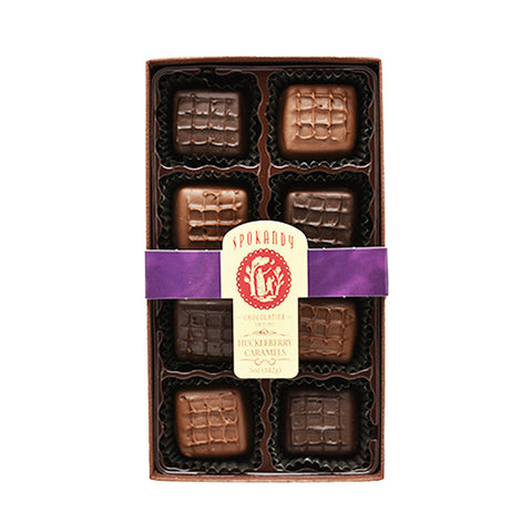 8 pc Huckleberry Caramel Gift Box