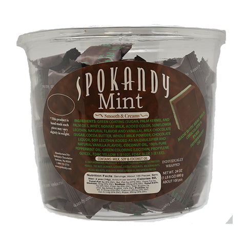 Chocolate & Green Mint Tub