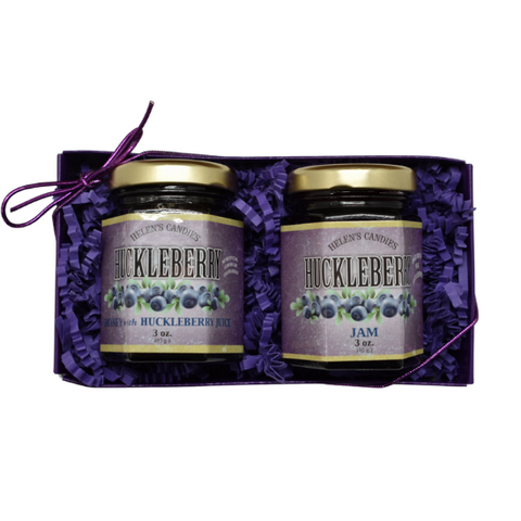 3 oz Huckleberry Honey & 3 oz Huckleberry Jam Pack