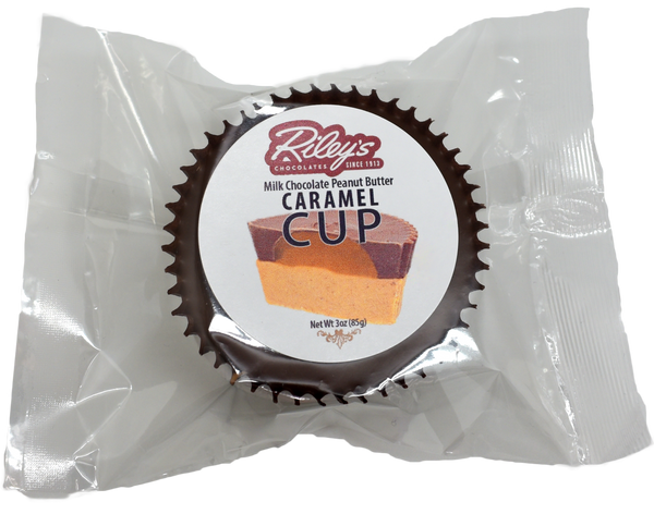 Riley's Giant Caramel Peanut Butter Cup Milk Choc