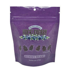 6oz Huckleberry Gummy Bears – Spokandy Chocolatier