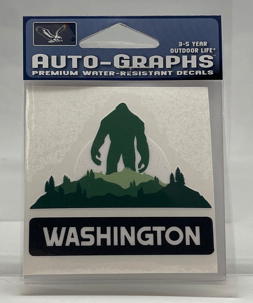 Bigfoot WA Sticker
