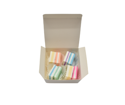 8 pc Pastel Mint favor box (20 PK)