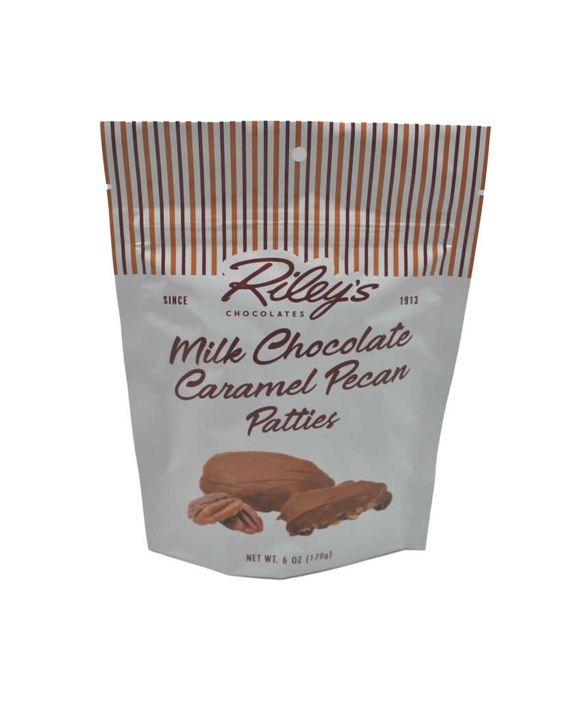 6 oz Milk Chocolate Pecan Caramel Patties