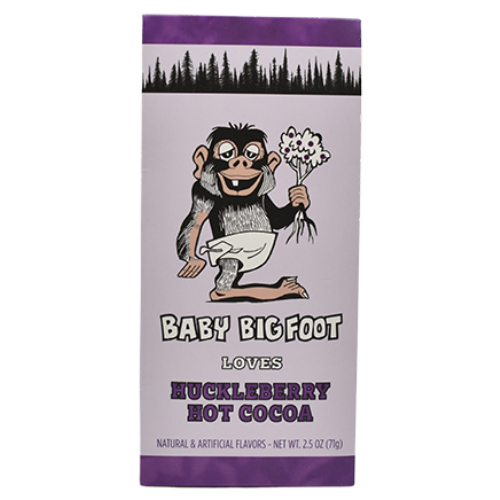 Baby Bigfoot Huckleberry Hot Cocoa