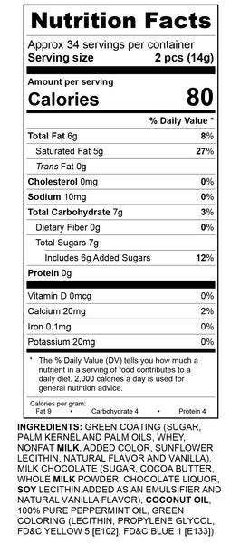 16 oz Dinner Mints – Spokandy Chocolatier