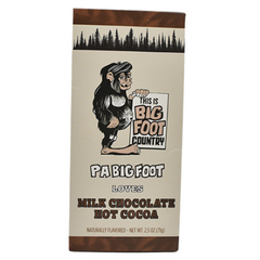 Pa Bigfoot Milk Chocolate Cocoa – Spokandy Chocolatier