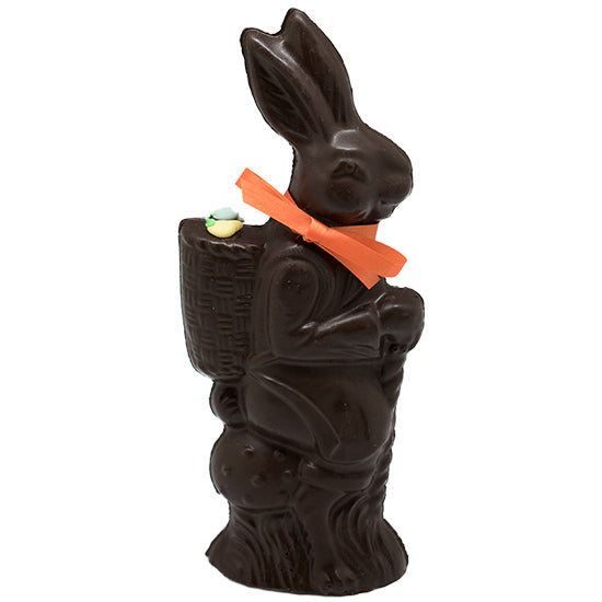 16 oz Papa Dark Chocolate Sitting Bunny