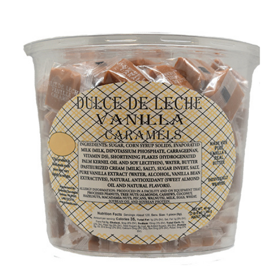 Dulce De Leche Vanilla Caramel Bites
