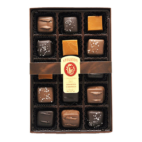 15 pc Assorted Caramels Gift Box