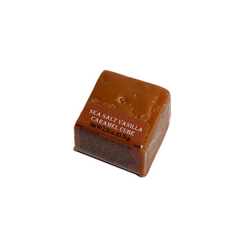Vanilla Sea Salt Caramel Cube